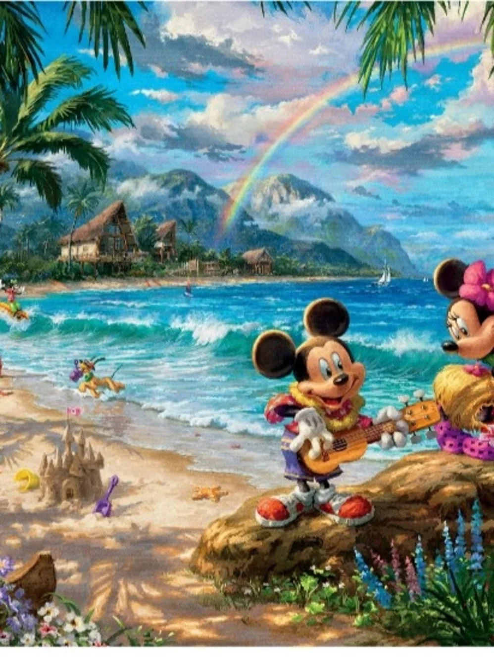 Disney Thomas Kinkade 750 Pieces Puzzle New